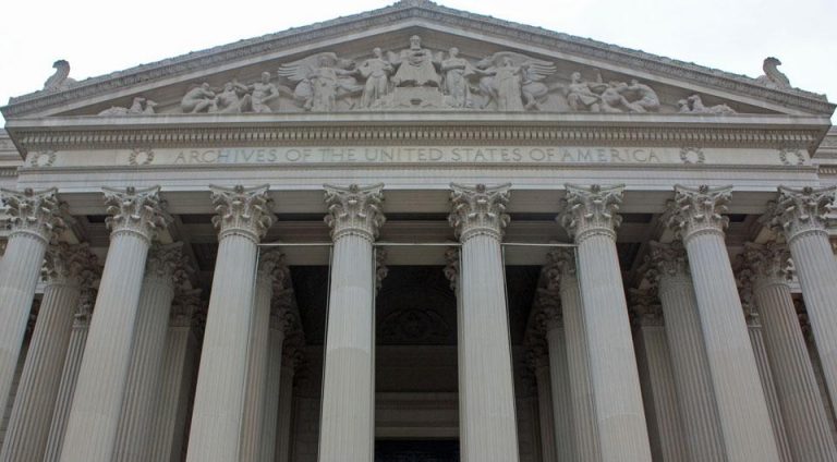 Military records search at National Archives