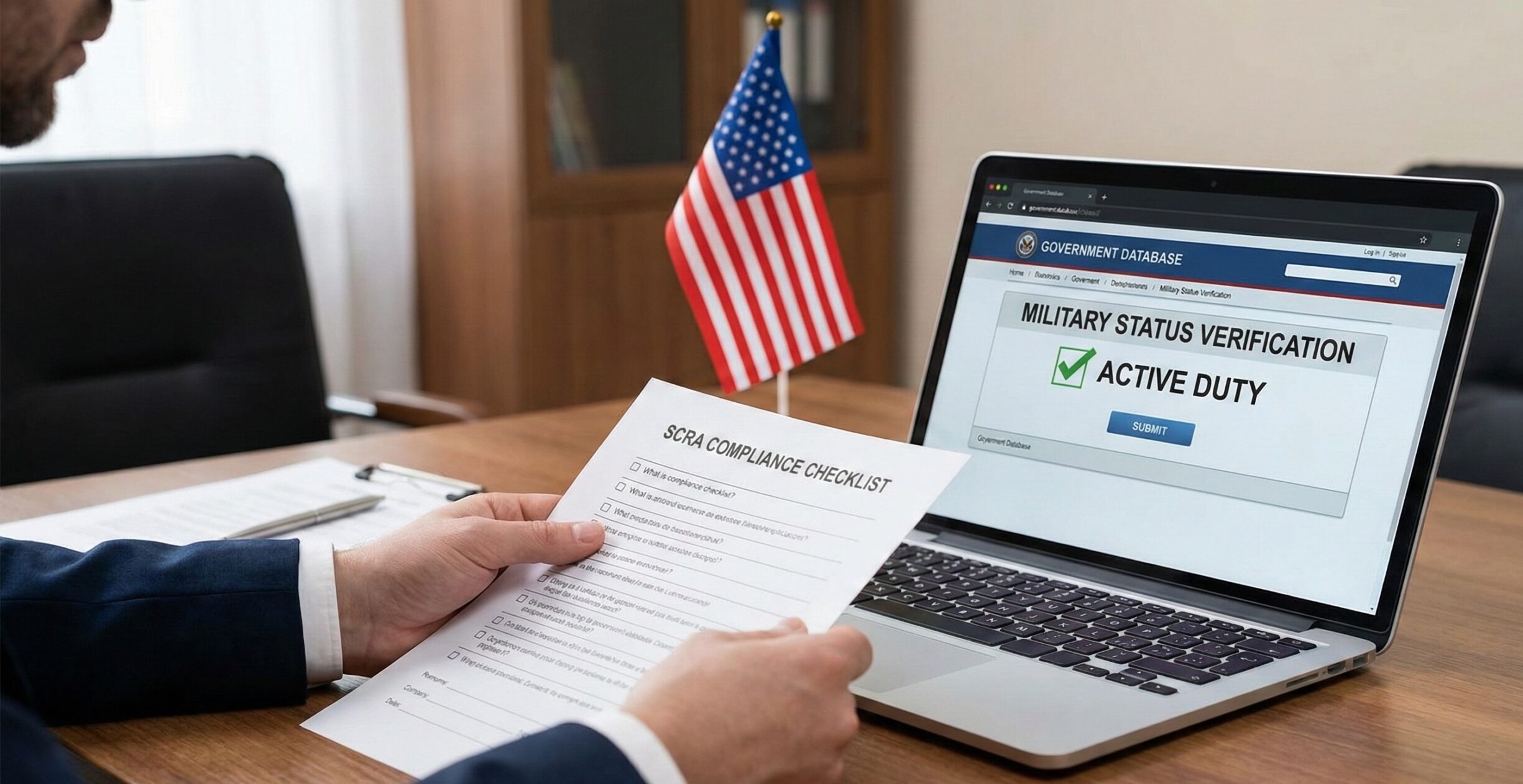 SCRA Compliance Requires Accurate Military Status