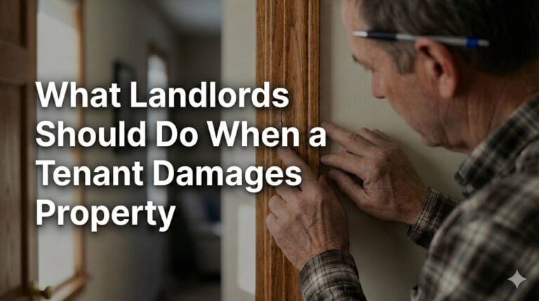 tenant damages landlords property