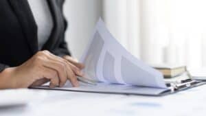 Reviewing legal documents for abandoned vehicle title application