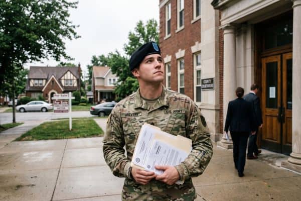 Servicemembers Civil Relief Act foreclosure case